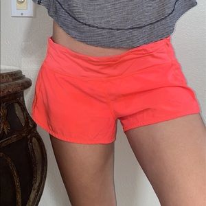 Bright Salmon Colored Short